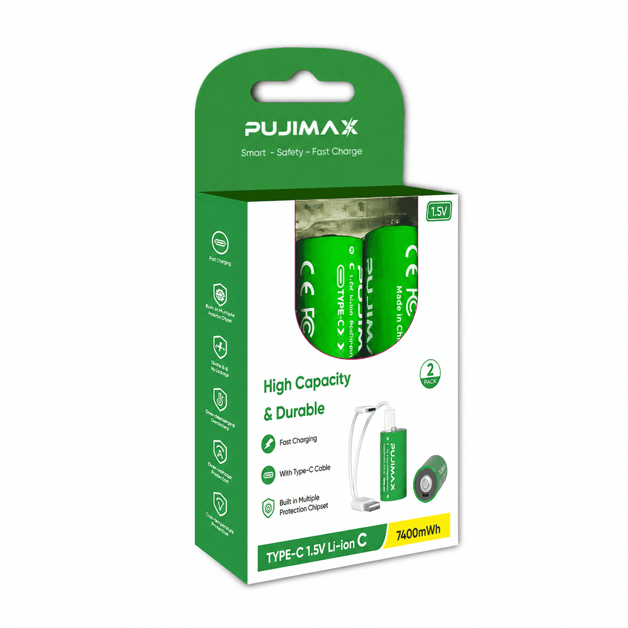 PUJIMAX battery packs and charger sets