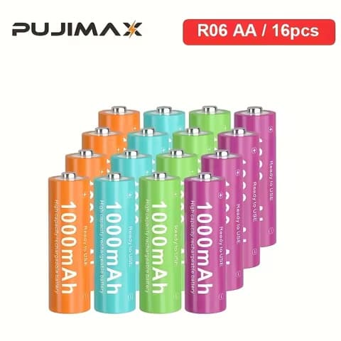 PUJIMAX AA Ni-MH rechargeable batteries